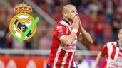 Estrella de Real Madrid tuvo inesperada reacción tras el gol de Chicharito Hernández con Chivas