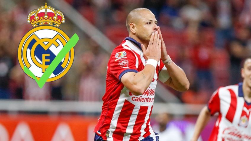 Estrella de Real Madrid tuvo inesperada reacción tras el gol de Chicharito Hernández con Chivas
