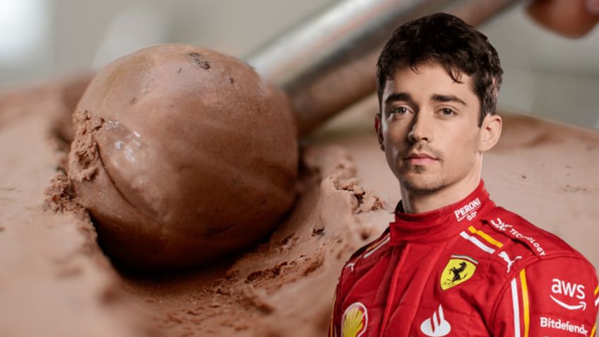 Leclerc deja de lado la Fórmula 1 para inaugurar su nueva heladería en Milán