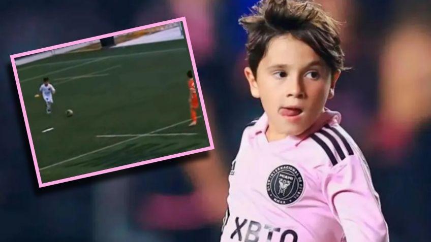 Hijo de Leo Messi se vuelve viral al marcar 5 goles con el Inter de Miami | VIDEO