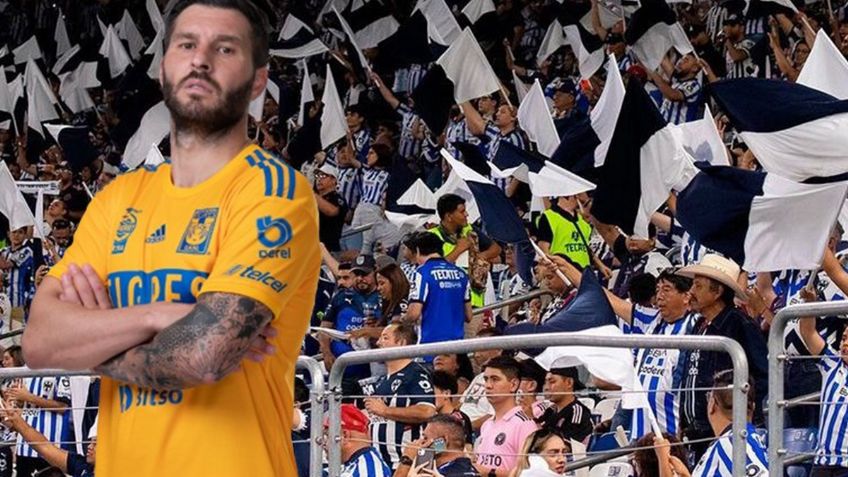 Gignac expone a su hijo ante la afición de Rayados tras responderles con esta grosería