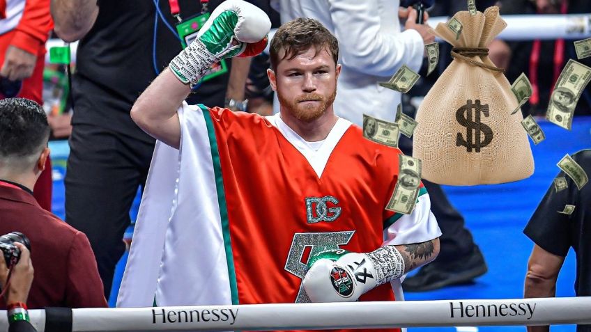 Canelo Álvarez entre los deportistas más MILLONARIOS de la historia ¿Cuánto dinero ha ganado?