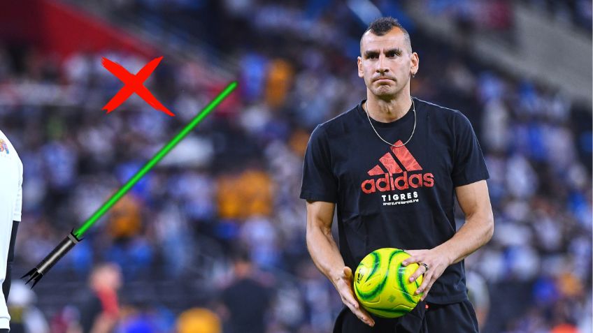 El duro castigo para Nahuel Guzmán por usar un rayo láser en el Clásico Regio