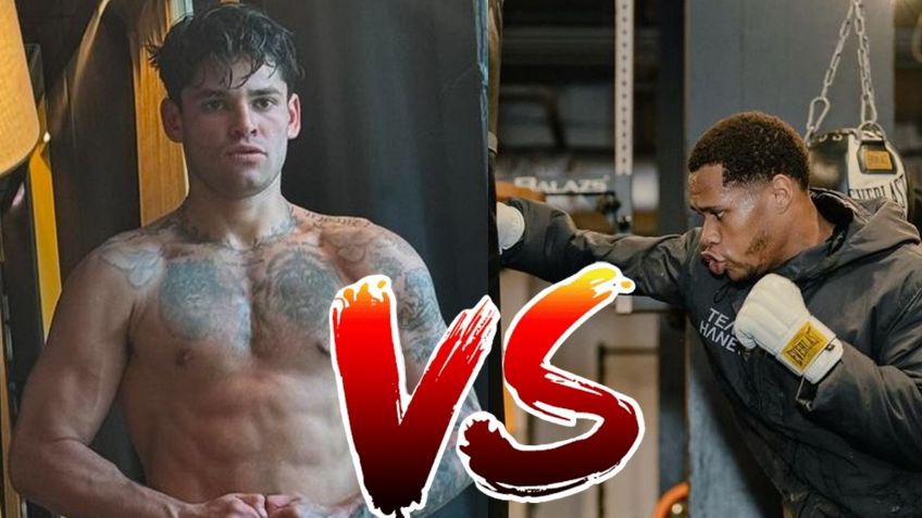 Ryan García protagoniza intenso careo con Devin Haney y amenaza con noquearlo | VIDEO