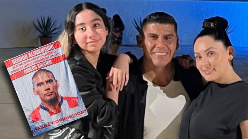 ¡Uy, qué miedo! Con pancartas exhiben a Carlos Salcido como deudor alimentario