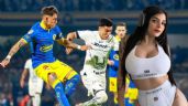 Así fue el beso que Karely Ruiz le dio a un aficionado y se robó los reflectores del Pumas vs América