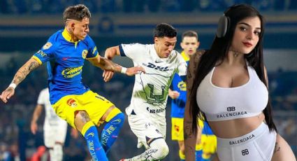 Así fue el beso que Karely Ruiz le dio a un aficionado y se robó los reflectores del Pumas vs América