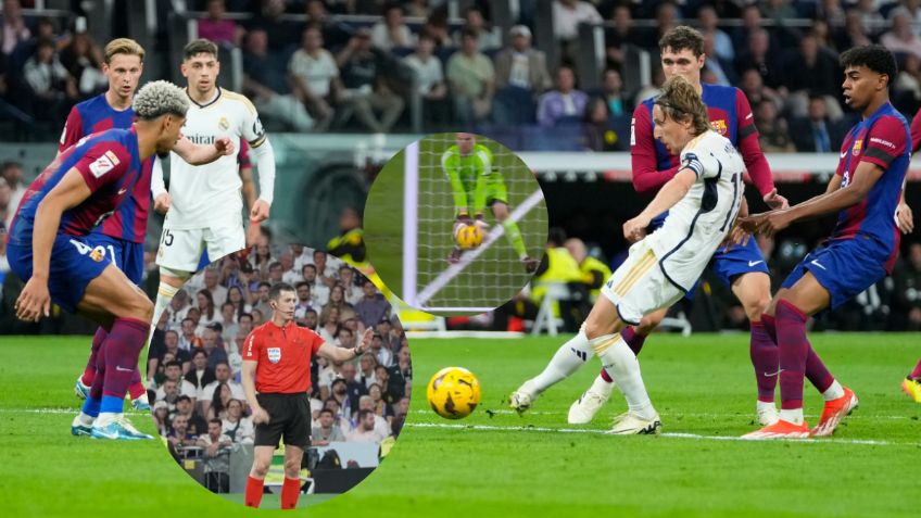 Filtran AUDIO del árbitro con el VAR en el gol fantasma del Barcelona ante el Real Madrid