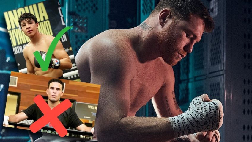 Canelo Álvarez revela la razón por la que eligió a Jaime Munguía y no a David Benavidez