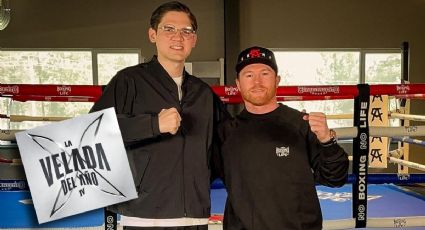 El Mariana presume duro entrenamiento con Canelo Álvarez previo a su pelea en La Velada del Año IV