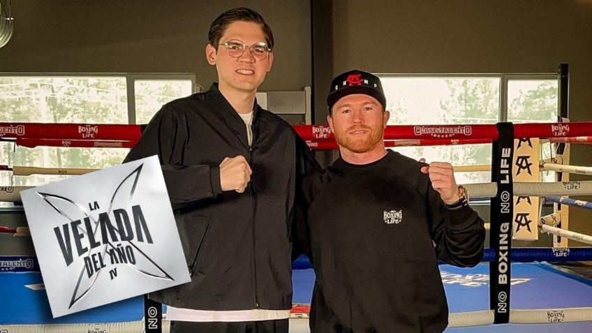 El Mariana presume duro entrenamiento con Canelo Álvarez previo a su pelea en La Velada del Año IV