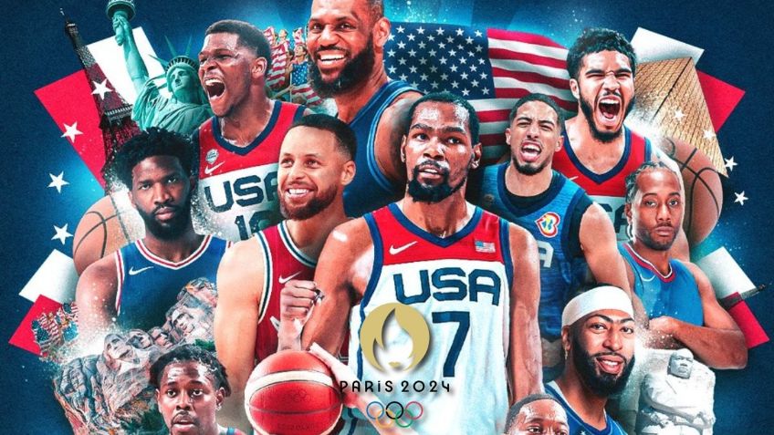 Juegos Olímpicos París 2024: Conoce al nuevo Dream Team con el que EUA buscará conseguir el oro