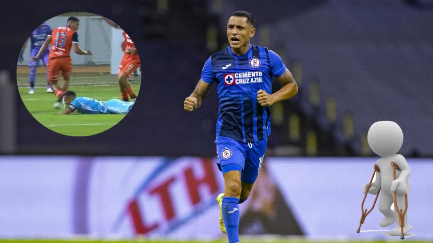 Así fue la escalofriante lesión que sufrió el ex de Cruz Azul, Yoshimar Yotún | VIDEO