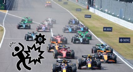 Así fue el ESCALOFRIANTE choque entre Ricciardo y Albon en el GP de Japón | VIDEO