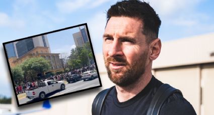 Leo Messi enloquece Monterrey; así fue la llegada del Inter de Miami para enfrentar a Rayados | VIDEO