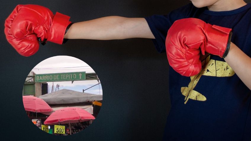 Salió del barrio de Tepito, tiene 14 años y ya es una promesa del boxeo mexicano