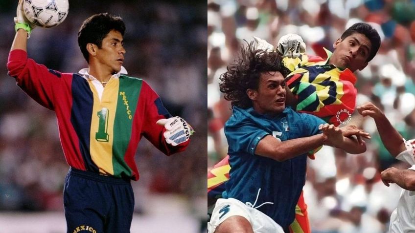El histórico campeonato que Jorge Campos ganó con Cruz Azul jugando como delantero con el número 9