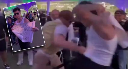 Canelo Álvarez golpea brutalmente a influencer en pleno evento de golf | VIDEO