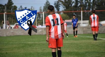 Tragedia en el fútbol argentino, muere joven jugador en pleno entrenamiento