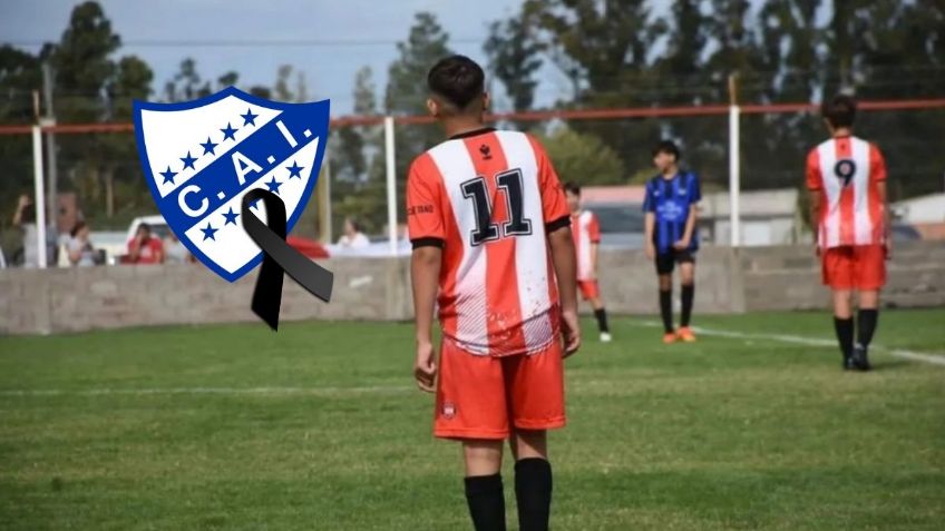 Tragedia en el fútbol argentino, muere joven jugador en pleno entrenamiento