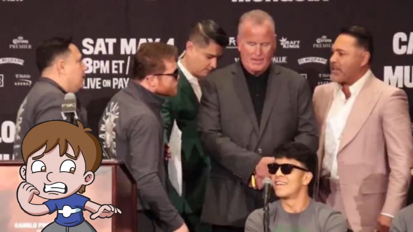 Óscar de la Hoya confiesa si tuvo MIEDO de Canelo Álvarez por pelea en plena conferencia