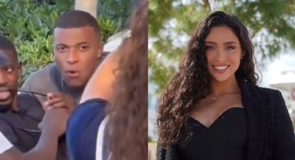 ¿Amor a primera vista? Captan a Mbappé 'paralizado' por la belleza de una extraña mujer en Cannes | VIDEO