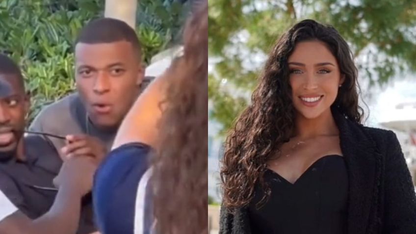 ¿Amor a primera vista? Captan a Mbappé 'paralizado' por la belleza de una extraña mujer en Cannes | VIDEO