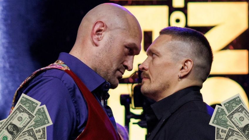 Tyson Fury vs Oleksandr Usyk: La millonaria suma que se llevaron ambos boxeadores por su pelea