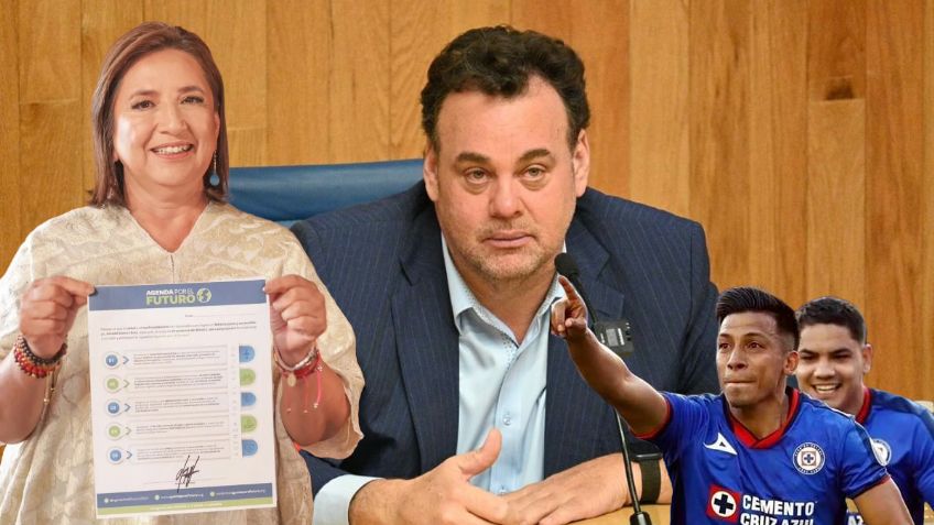 David Faitelson compara a Xóchitl Gálvez con el Cruz Azul previo a la final contra el América