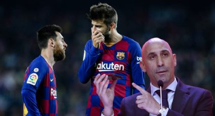 Rubiales le habría ofrecido a Messi y Piqué 30 millones de la UEFA para compensar su rebaja salarial