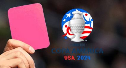 ¿Para qué sirve la tarjeta rosa que estrenarán los árbitros en la Copa América 2024?