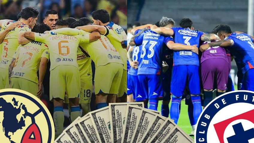 Final Clausura 2024: Esta es la diferencia MILLONARIA entre el plantel de América y Cruz Azul