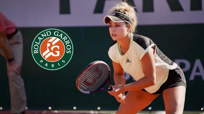 Conoce a Renata Zarazúa, tenista mexicana que jugará su segundo Roland Garros