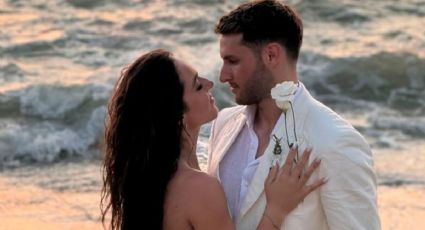 Así fue la LUJOSA boda de Santiago Giménez y Fernanda Serrano en la playa de Punta Mita