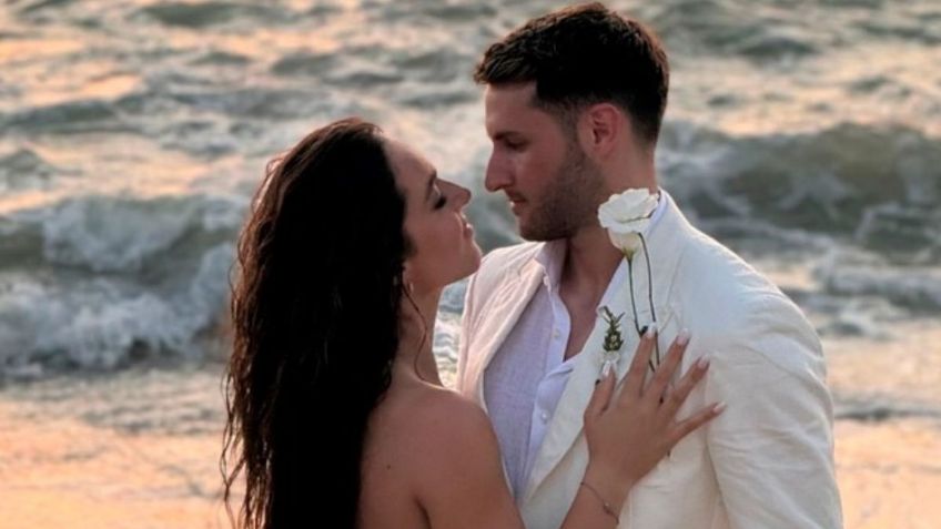 Así fue la LUJOSA boda de Santiago Giménez y Fernanda Serrano en la playa de Punta Mita