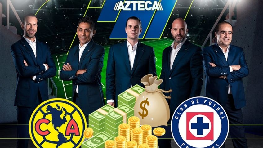 La MILLONARIA fortuna que TV Azteca ganó con la transmisión de la final América vs Cruz Azul