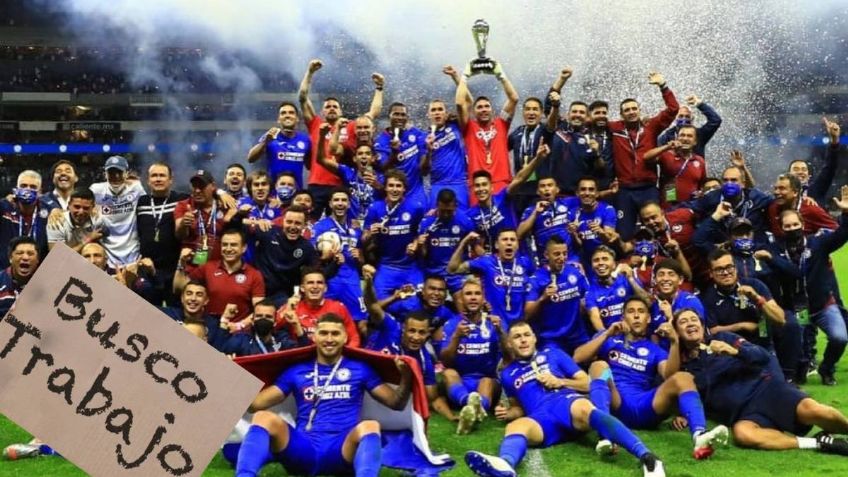 No es Cabecita Rodríguez, le dio a Cruz Azul la novena estrella y ahora busca trabajo