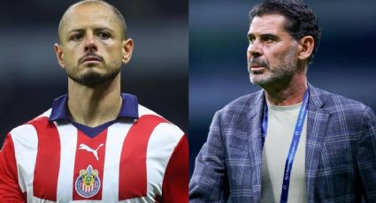 Así fue la emotiva despedida de Chicharito Hernández a Fernando Hierro tras su salida de Chivas