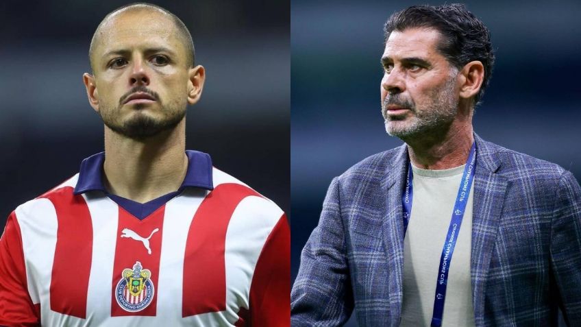 Así fue la emotiva despedida de Chicharito Hernández a Fernando Hierro tras su salida de Chivas