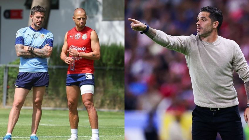 Fernando Gago deja en claro que Chicharito Hernández no jugará si continúa con un bajo nivel