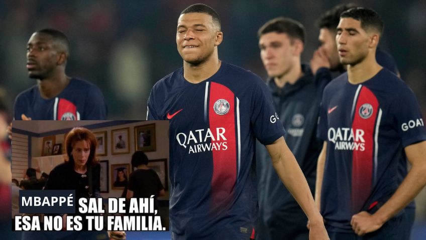 Mbappé esa ya no es tu familia; los mejores memes de la eliminación del PSG en Champions League