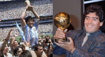 Balón de Oro ganado por Maradona en el Mundial de 1986 será subastado en millones