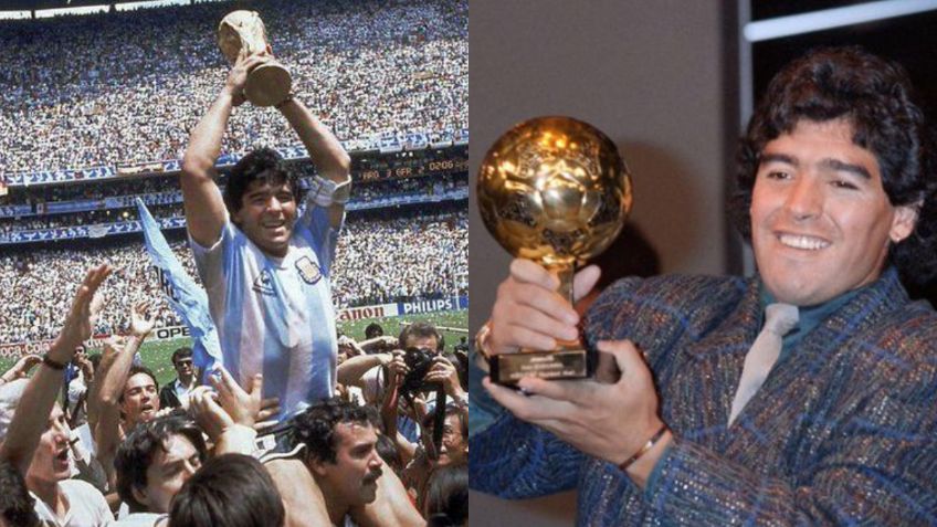 Balón de Oro ganado por Maradona en el Mundial de 1986 será subastado en millones