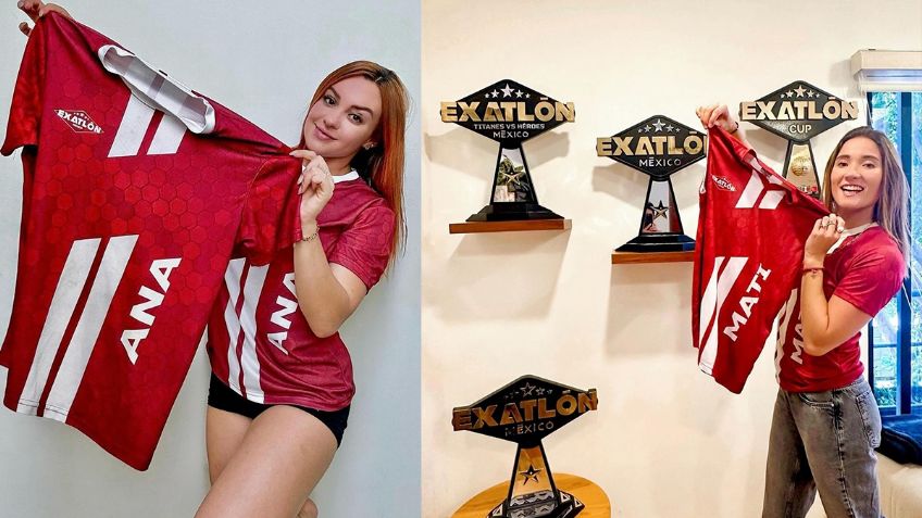 Exatlón México: Leyendas posan con la playera roja y rompen las redes por regreso a octava temporada