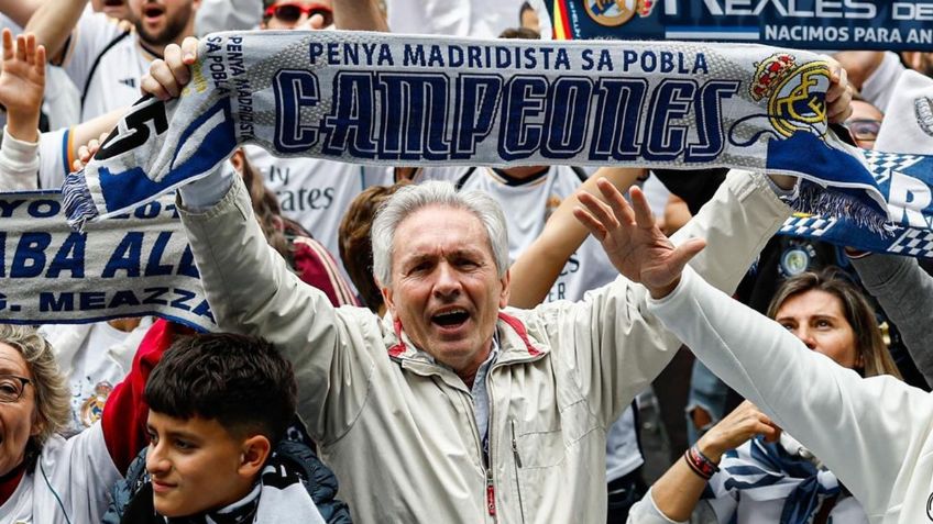 Aficionados del Real Madrid viajan en el avión del Barcelona a la final de la Champions League | VIDEO