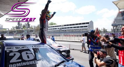 Mario Domínguez logra el triunfo en la carrera GT dentro del Autódromo Hermanos Rodríguez