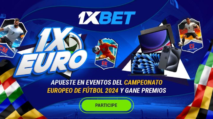 EURO24: ¡gana hasta $50.000 en la nueva promoción de 1xBet!