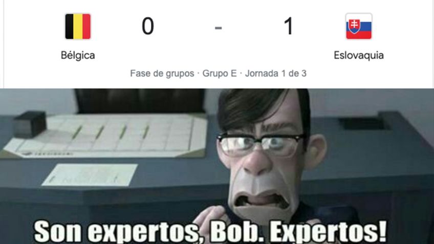 Eurocopa 2024: Los MEMES se burlan de Bélgica por perder 1-0 ante Eslovaquia
