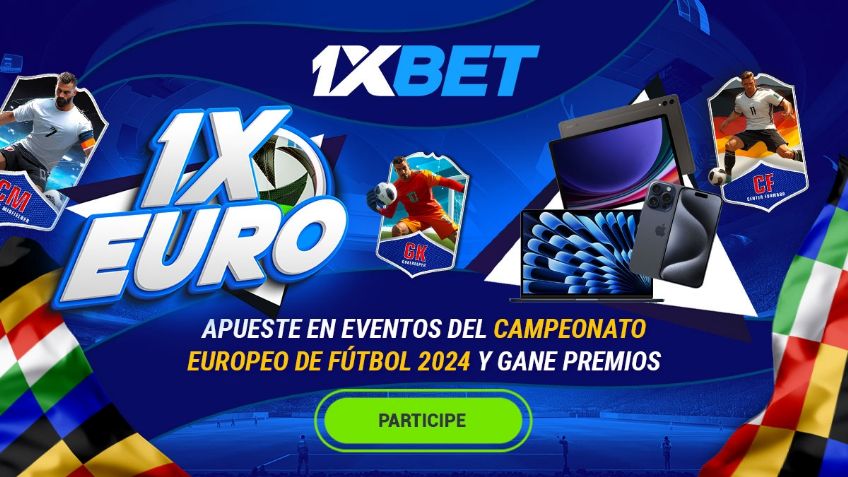 EURO24: ¡gana hasta $50.000 en la nueva promoción de 1xBet!