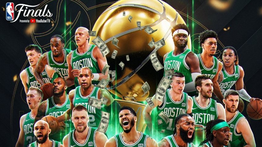 ¿Cuánto dinero ganaron los Celtics tras coronarse campeones de la NBA?